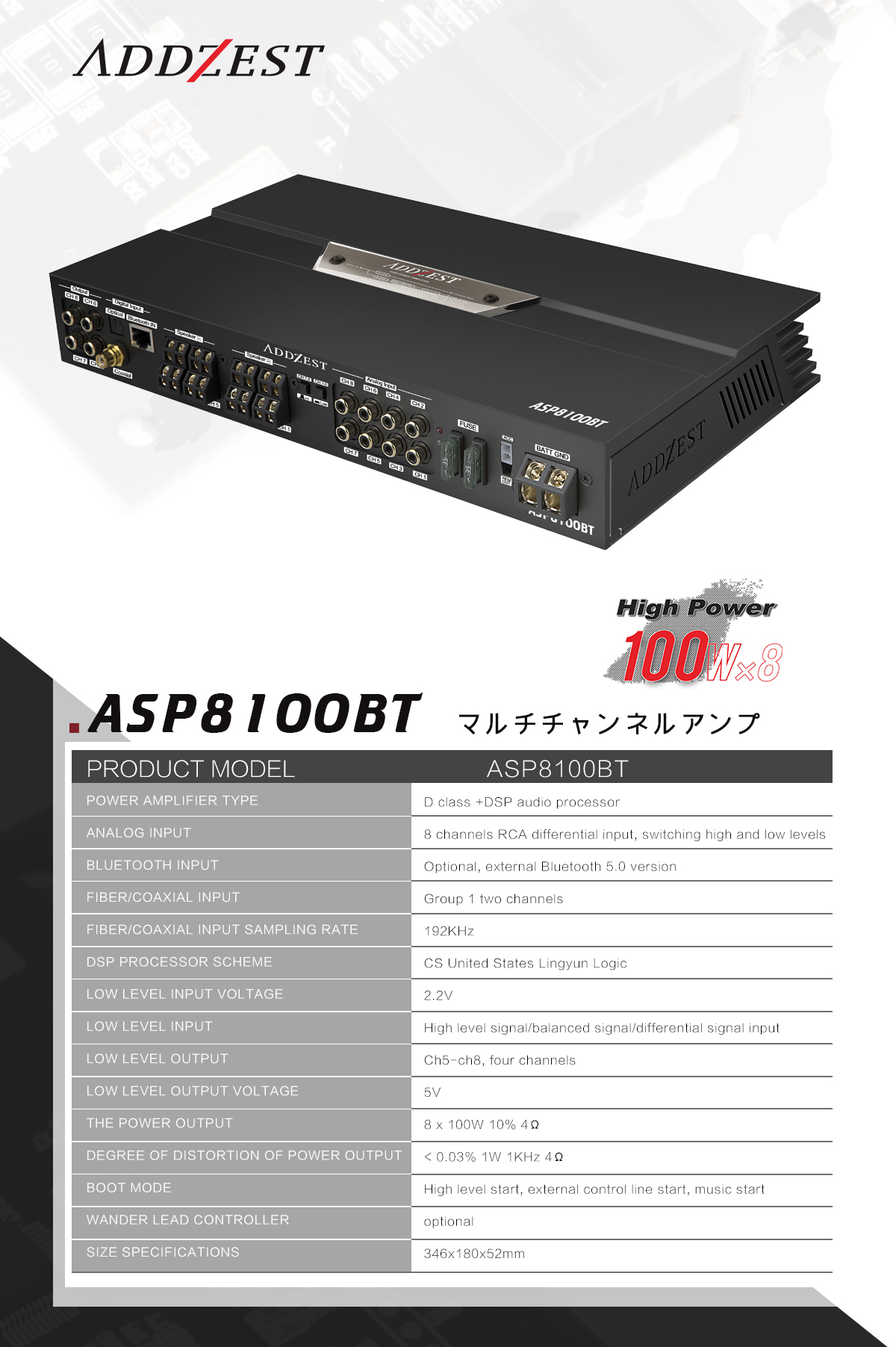  ASP8100BT